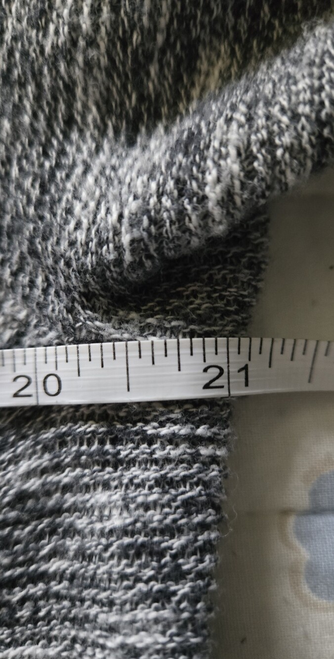 Marine Layer Gray Marled Open Front Cardigan Sweater 100% Cotton- M#22 - Picture 6 of 7